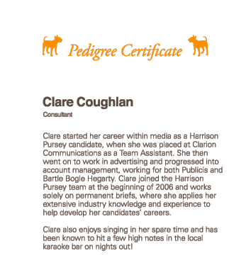clare coughlan biog
